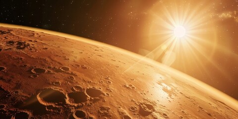 Poster - Embark on a journey to the Red Planet with Mars exploration missions that seek to uncover the secrets of our neighboring world