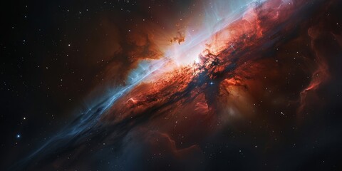 Poster - Experience the awe-inspiring grandeur of galaxies as depicted in stunning images and simulations generated by astronomers and artists