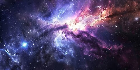 Poster - Peer into the depths of the cosmos with space telescopes, powerful observatories that capture stunning images of distant stars, galaxies, and nebulae