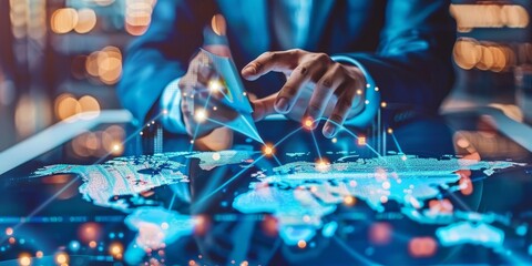 Poster - Blockchain and cryptocurrency investment in a global market