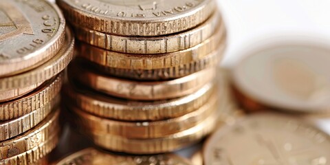 Aufkleber - Senior person managing retirement savings and investment