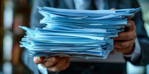 Aufkleber - A professional managing corporate documentation online