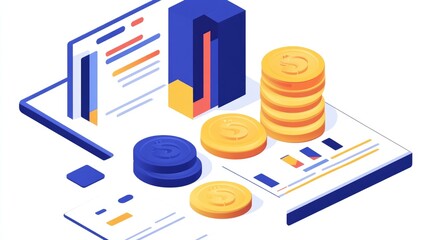 Poster - Investor-ready business proposal with projected profit margins and structured action plan steps.