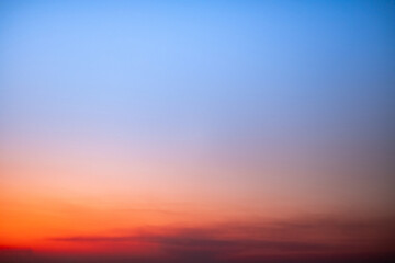Wall Mural - beautiful , luxury soft gradient orange gold clouds and sunlight on the blue sky perfect for the bac