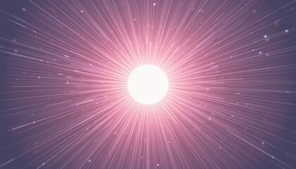 Poster - Radiant energy burst cosmic space digital illustration abstract environment close-up view enlightenment concept