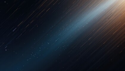 Poster - Dynamic meteor shower over serene night sky astrophotography celestial event tranquil environment wide-angle view cosmic beauty
