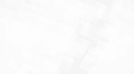 Fototapete - White abstract geometric background design minimal simple
