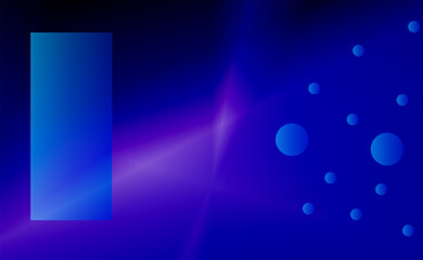 Poster - Blurred decorative design in abstract style with geometric shapes. Template for your brand book.