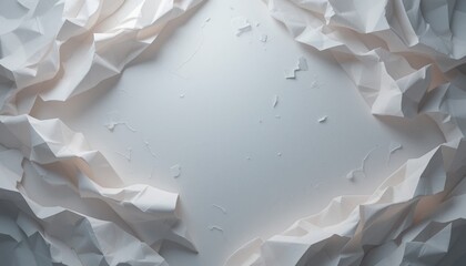 Poster - Creative paper texture art event studio digital artwork minimalist top-down view modern design concept