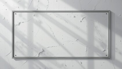 Poster - Artistic display frame modern studio digital artwork minimalist environment aesthetic focus contemporary concept