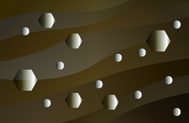 Poster - Geometric round logo texture design. Abstract round halftone circles. Vector png format.