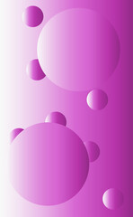 Poster - Geometric round logo texture design. Abstract round halftone circles. Vector png format.