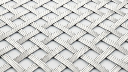 Poster - White fabric's seamless texture presents a textured backdrop with a subtle pattern. abstract background texture. seamless texture of white fabric
