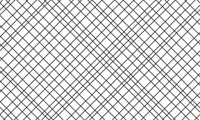 Poster - abstract geometric diagonal sketch cross line pattern.
