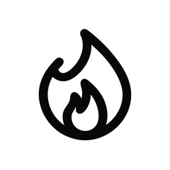 Wall Mural - Stylized flame vector illustration suitable for various designs