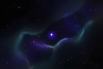 Wall Mural - starry night sky, science background ,genarative ai