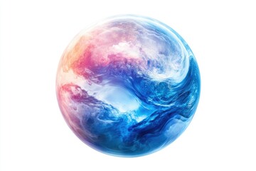 3d globe, earth, space, nature, digital art, abstract, futuristic, vibrant colors, textured backgrou