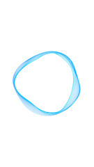 Aufkleber - Abstract colorful circle swirl spectrum, futuristic AI personal assistant app screen, creative science and technology background, vibrant multi colored circular copy space frame illustration