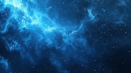 Wall Mural - explore the stunning beauty of colorful nebulae and bright stars against a clean, dark night sky bac