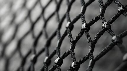 Black mesh net texture