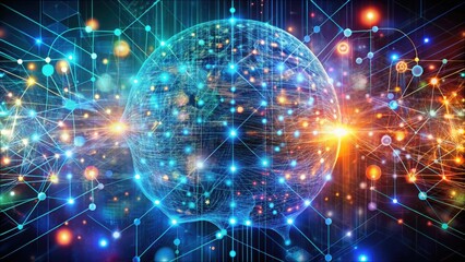 Poster - Vibrant Visualization of Machine Learning and Data Networks in Action