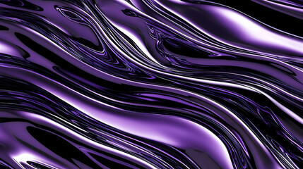 Poster - Dynamic purple swirls abstract art digital design modern aesthetics close-up fluid motion