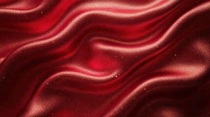 Poster - red cloth gold foil sheet luxury golden silk fabric texture chinese new year spring festival christmas concept background