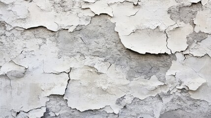 Poster - Cracked concrete wall texture, aged and weathered. Industrial background with rough texture. Copy space.