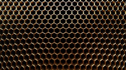 Poster - Honeycomb structure nature abstract image textured background close-up geometry