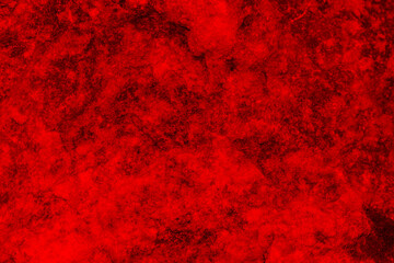 Poster - Wall interior background, studio and backdrops show products.with shadow from window color Red background for text insertion and presentation product	