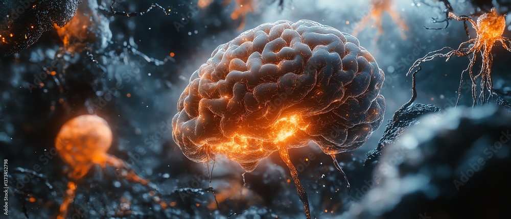 Anatomically accurate 3D representation of the human brain s center ...