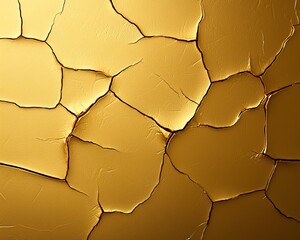 Poster - Aged brass texture with natural tarnishing, organic color variations, high-detail close-up, deep lighting contrasts, warm metallic glow