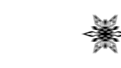 Poster - Animation set, snowflake. Animations: transparency, zooms, transition top to down, transition left to right, slide up to down, slide left to right