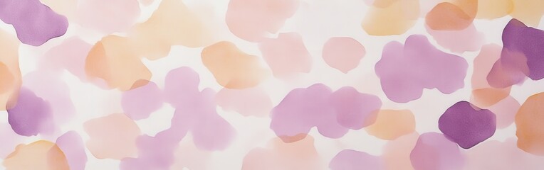 Poster - Soft overlapping pencil strokes create a watercolor-like background with pastel hues in an artistic design