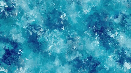 Fototapete - Vivid teal painted concrete texture showcasing vibrant hues and intricate patterns for artistic applications