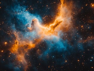 Wall Mural - nebulae in cosmic space