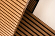 © bidala - wood panel detail for contemporary architectural background