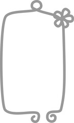 Fototapete - collection set of minimal doodle hand draw speech bubble balloon, think speak talk text box banner, 