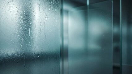 Poster - frosted glass film stickers for privacy shielding. suitable for glass doors and windows.