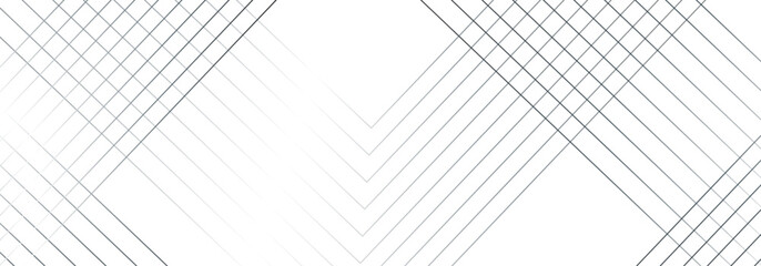 Poster - Abstract gradient white and colorful line pattern transparent monochrome stripe background texture. vector modern pattern grid line transparent. geometric triangle shape stroke line background design.