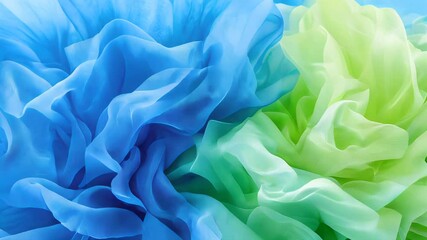 Poster - Vibrant abstract colors dance together in a playful display of soft textures and flowing forms
