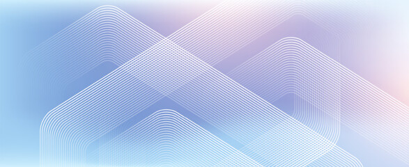 Fototapete - Modern medical or health care scientific abstract background with hexagons. Geometric stripe line art design for poster, brochure, cover, banner, header, website, presentation template