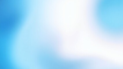 Leinwandbilder - Soft Blue Abstract Background with Bokeh and Light Effects