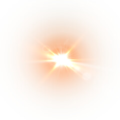 Wall Mural - png light effect. spotlight spark. stadium lighting. sunlight, spot lighting with insert bams of ice