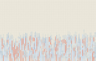 Fototapete - Technology background. Big data visualization. Tech abstract data lines