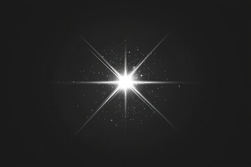 Wall Mural - an isolated blink light effect background outdoors nature.