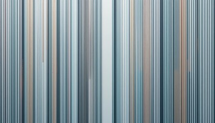Poster - Abstract lines pattern in cool tones digital art modern minimalist artistic viewpoint visual concept for contemporary design