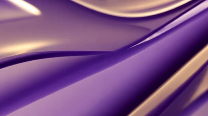 Poster - A purple and gold fabric with a pattern. The pattern is visible