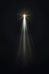 Wall Mural - light beam effect background dark illumination.