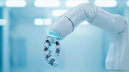 Poster - Robotic arm with high precision grip technology